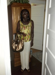 My Momma who didn't want to take a picture 5-19-2011